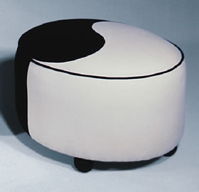 Ying Yang Ottoman